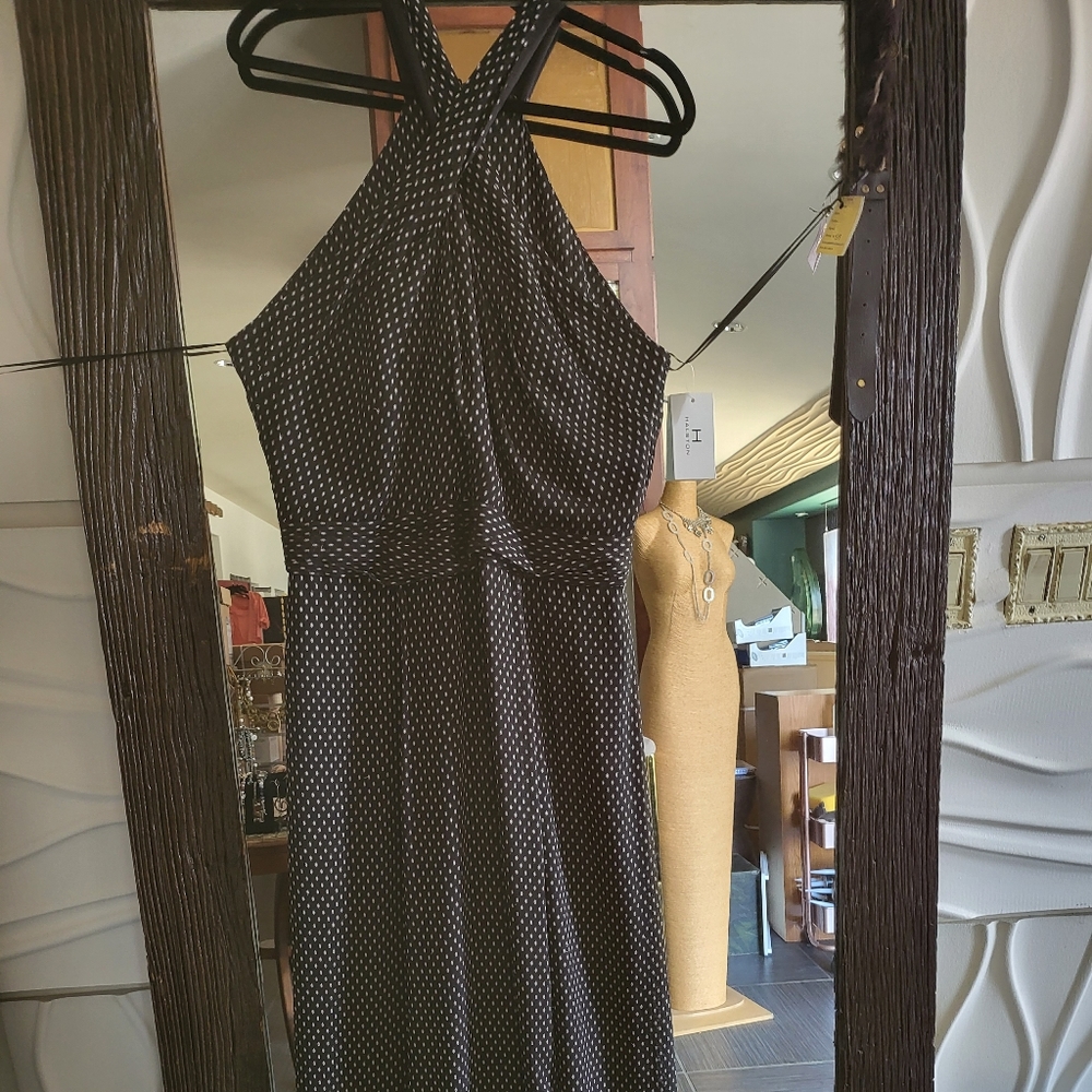 Halston maxi dress